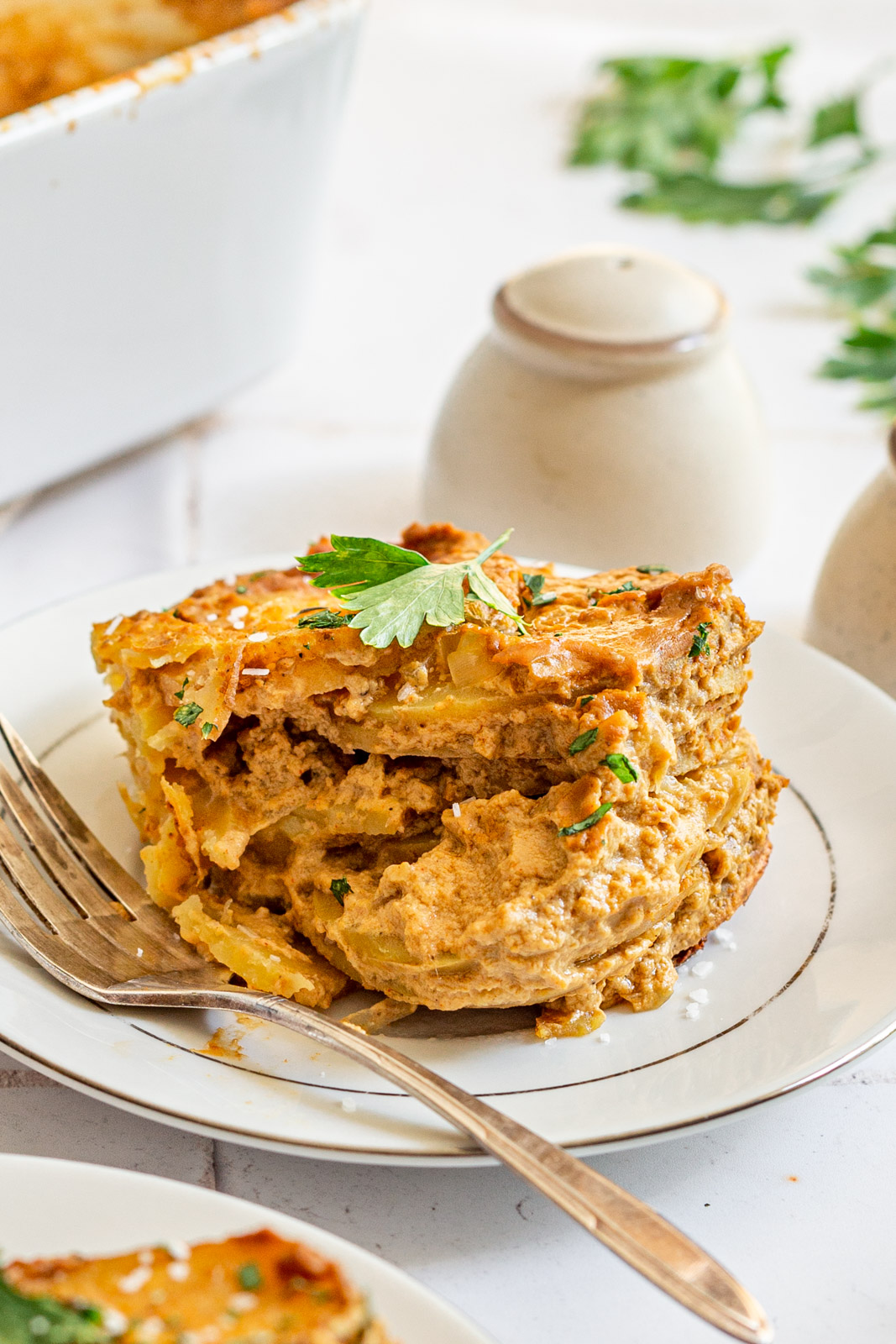 Vegan Gluten Free Scalloped Potatoes (NutFree)